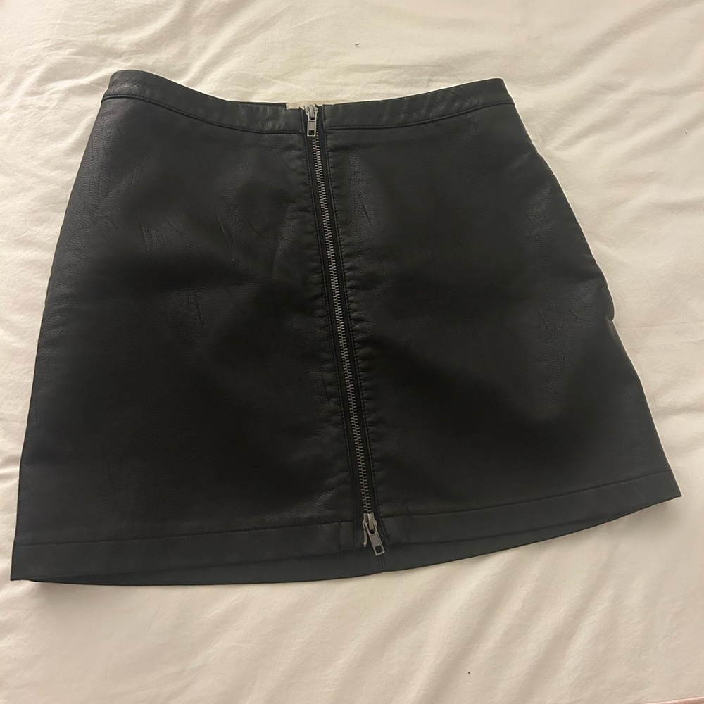 Saltwater LUXE Leather Skirt